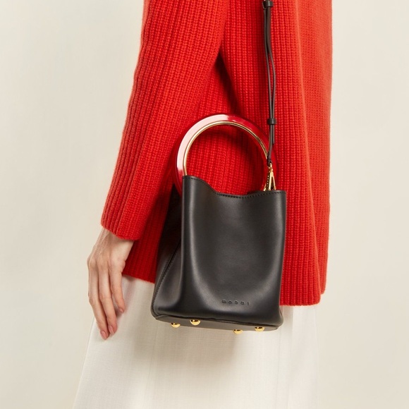 MARNI PANNIER BUCKET BAG - Picture 8 of 15